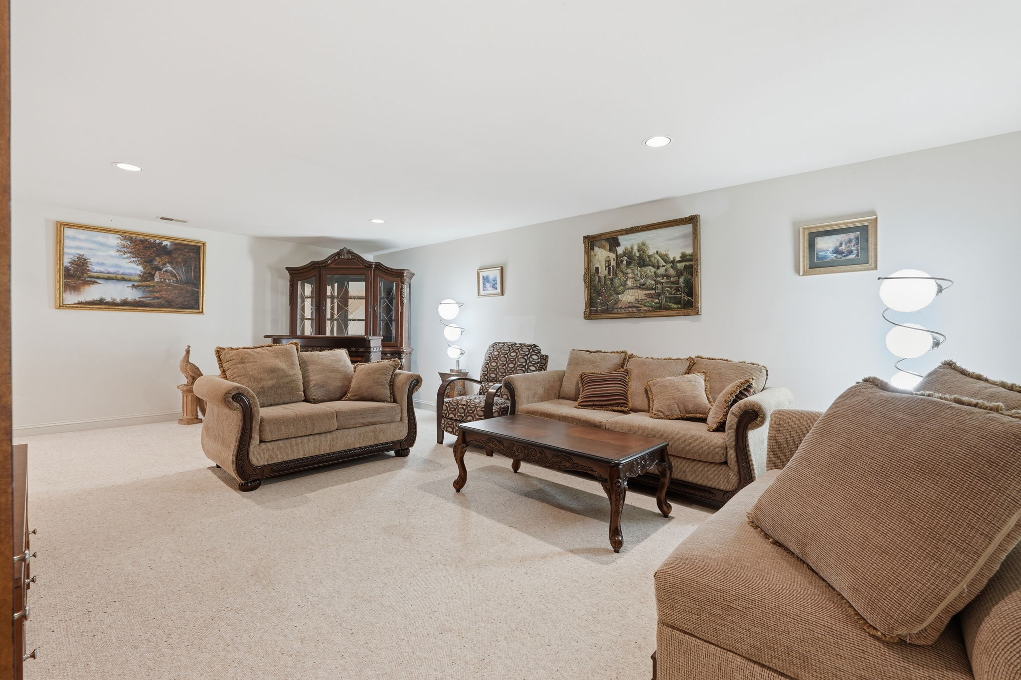 Lower Level Main Living Area