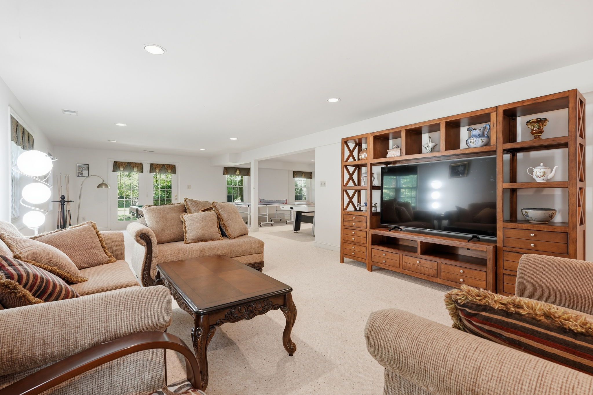 Lower Level Main Living Area