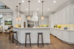 The completely remodeled chef's kitchen!