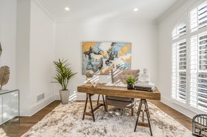 The front office/bonus room