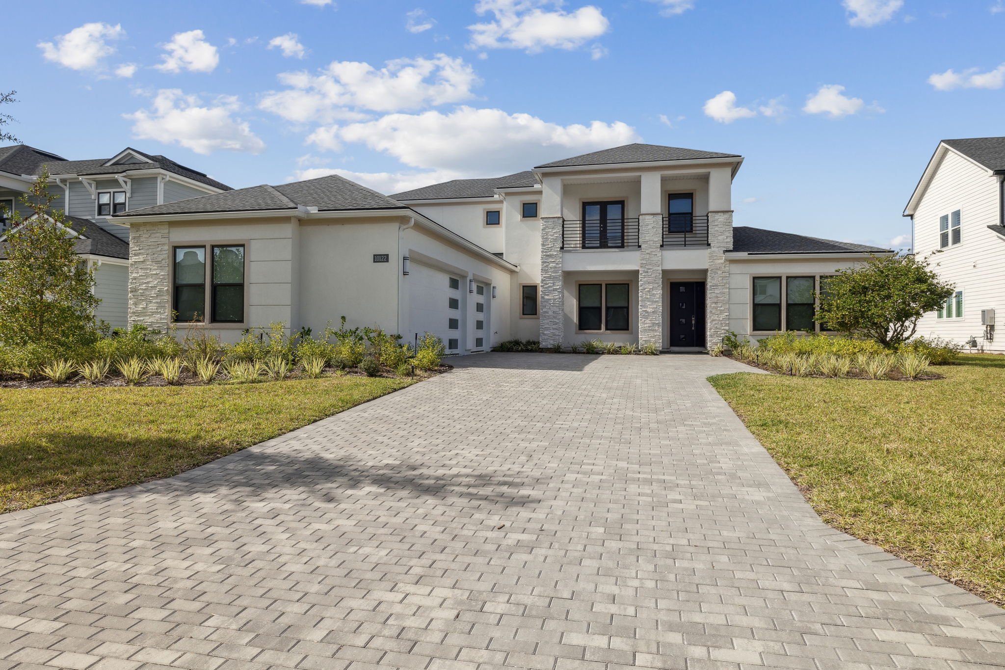 Extended Paver Driveway