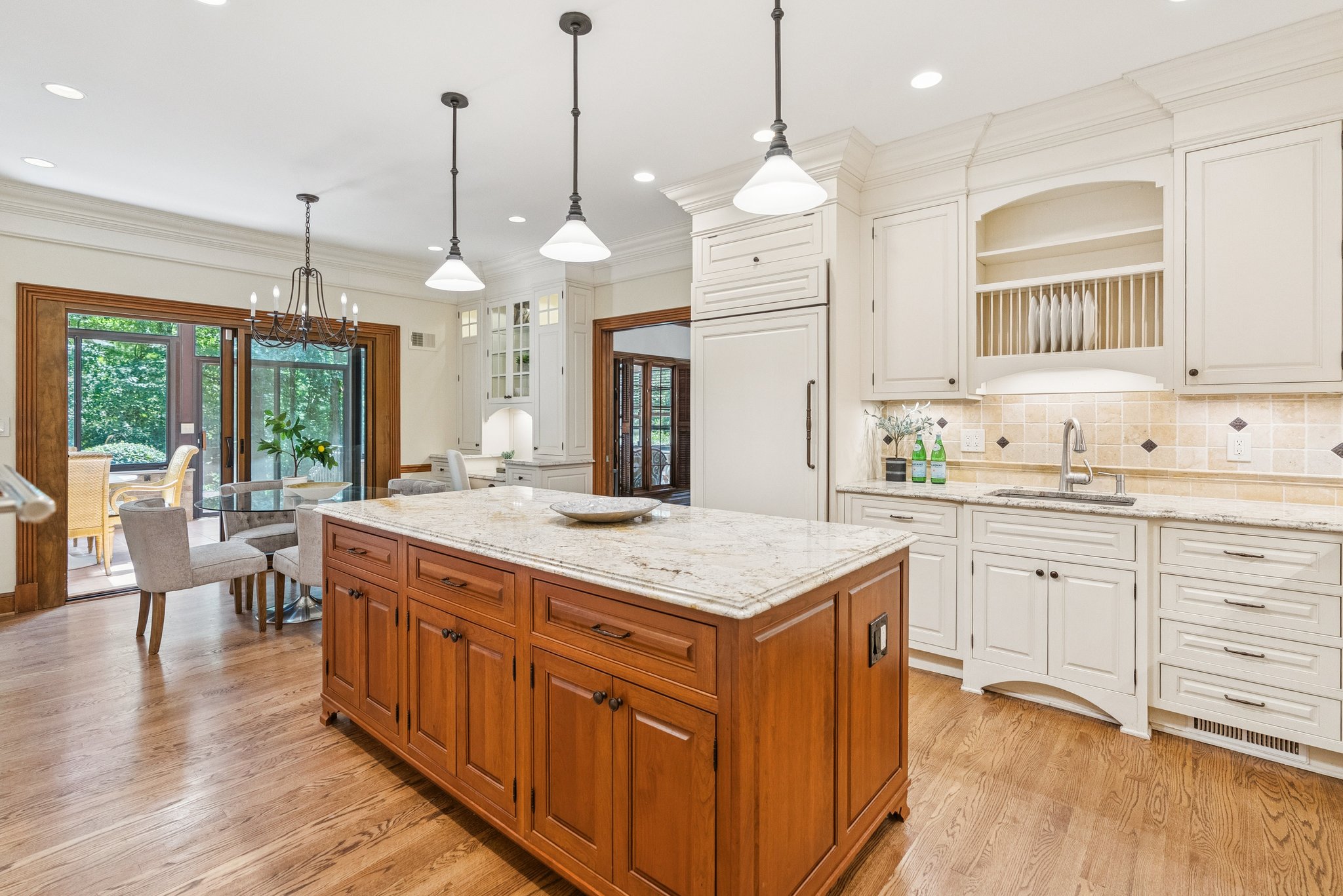 Renovated Kitchen Open to the Four Season Patio