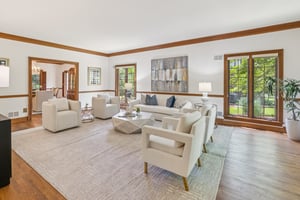 Expansive Formal Living Room