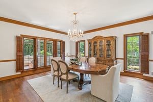 Sun-Filled Dining Room