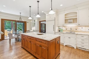 Renovated Kitchen Open to the Four Season Patio