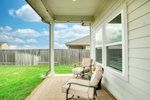 Covered Back Patio