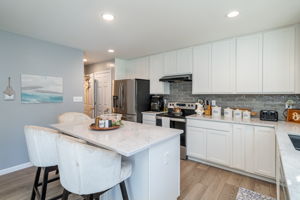 virtual declutter (refrigerator & artwork)