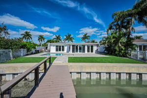 Rear Exterior and New Sea Wall