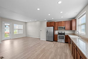 Open-Concept Layout, High Ceilings