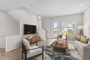 Virtually Staged Great Room