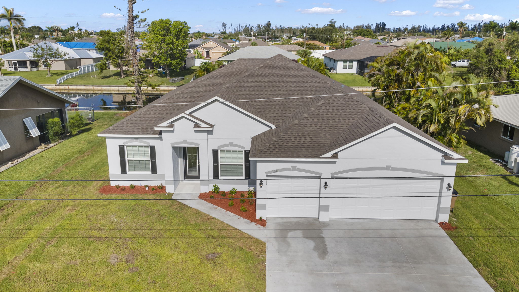 Aerial Front Exterior 1