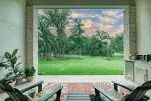 Covered Back Patio