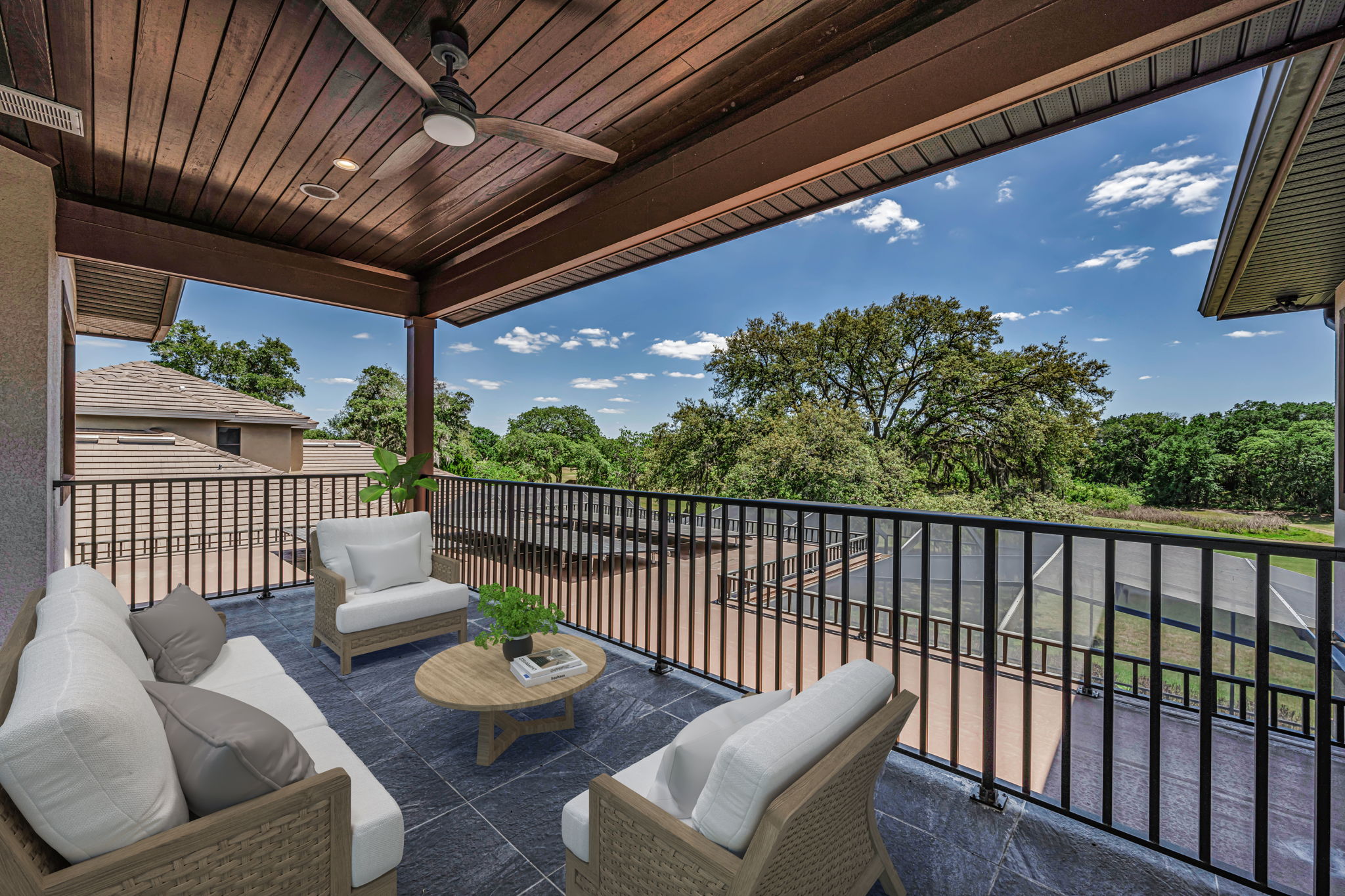 Upper Level Balcony 1