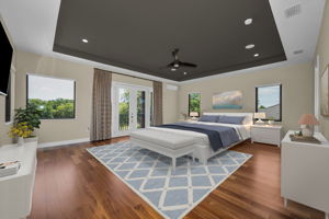 Upper Level Primary Bedroom 1a