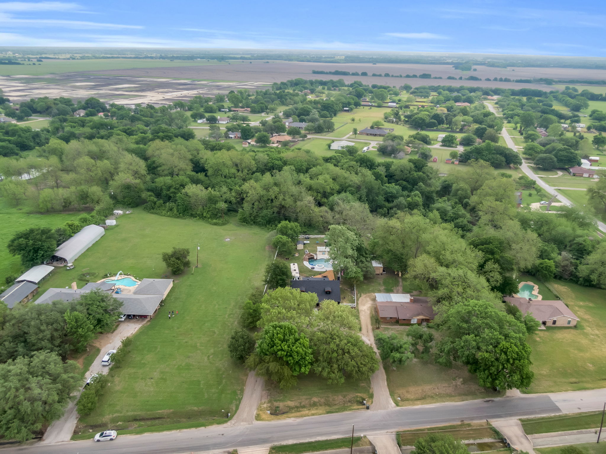 So many options offered with this home on 1.8 acres and no HOA