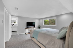 Double-paned windows add energy efficiency along with wonderful views