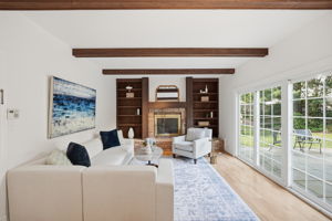 Family Room with Fireplace