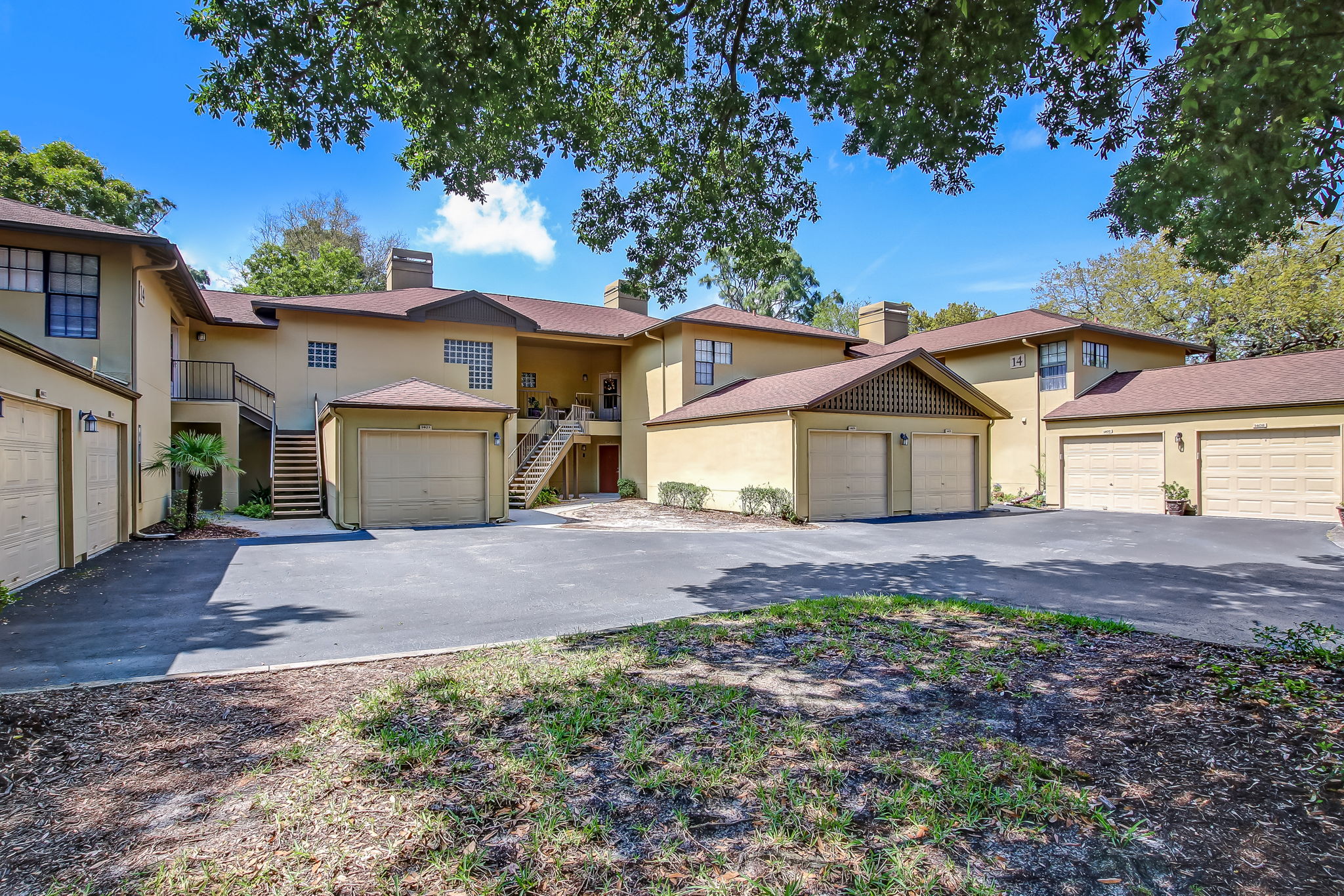 Front of Condos