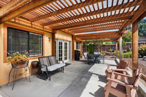 Patio under Pergola