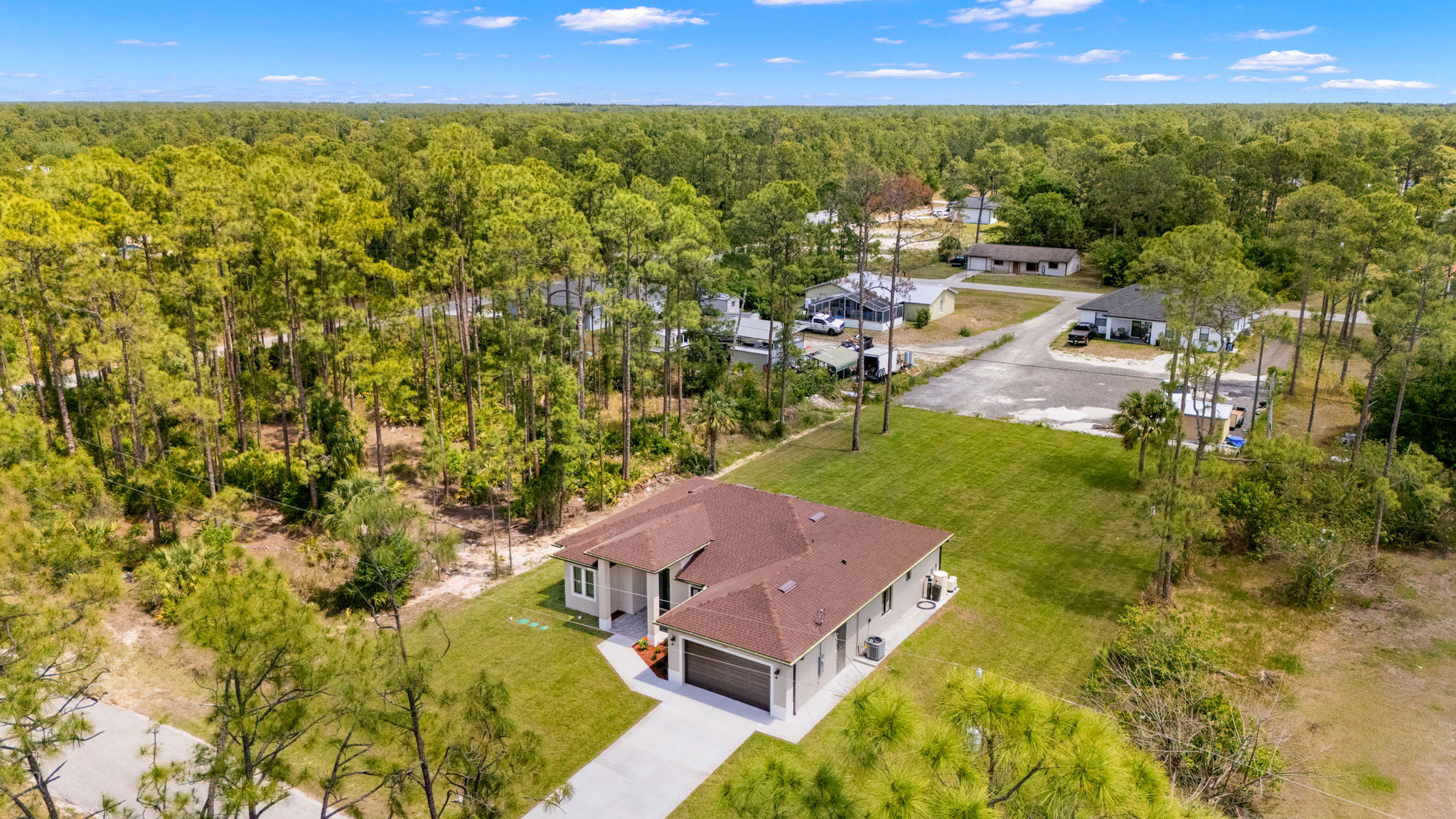 Aerial Front Exterior 3