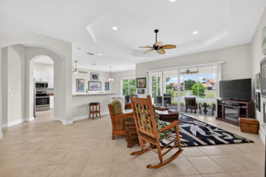 Living, Dining, and Kitchen