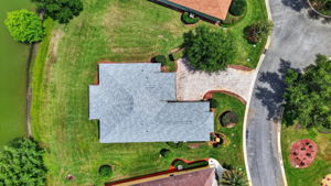 Aerial with ROOM FOR A POOL!