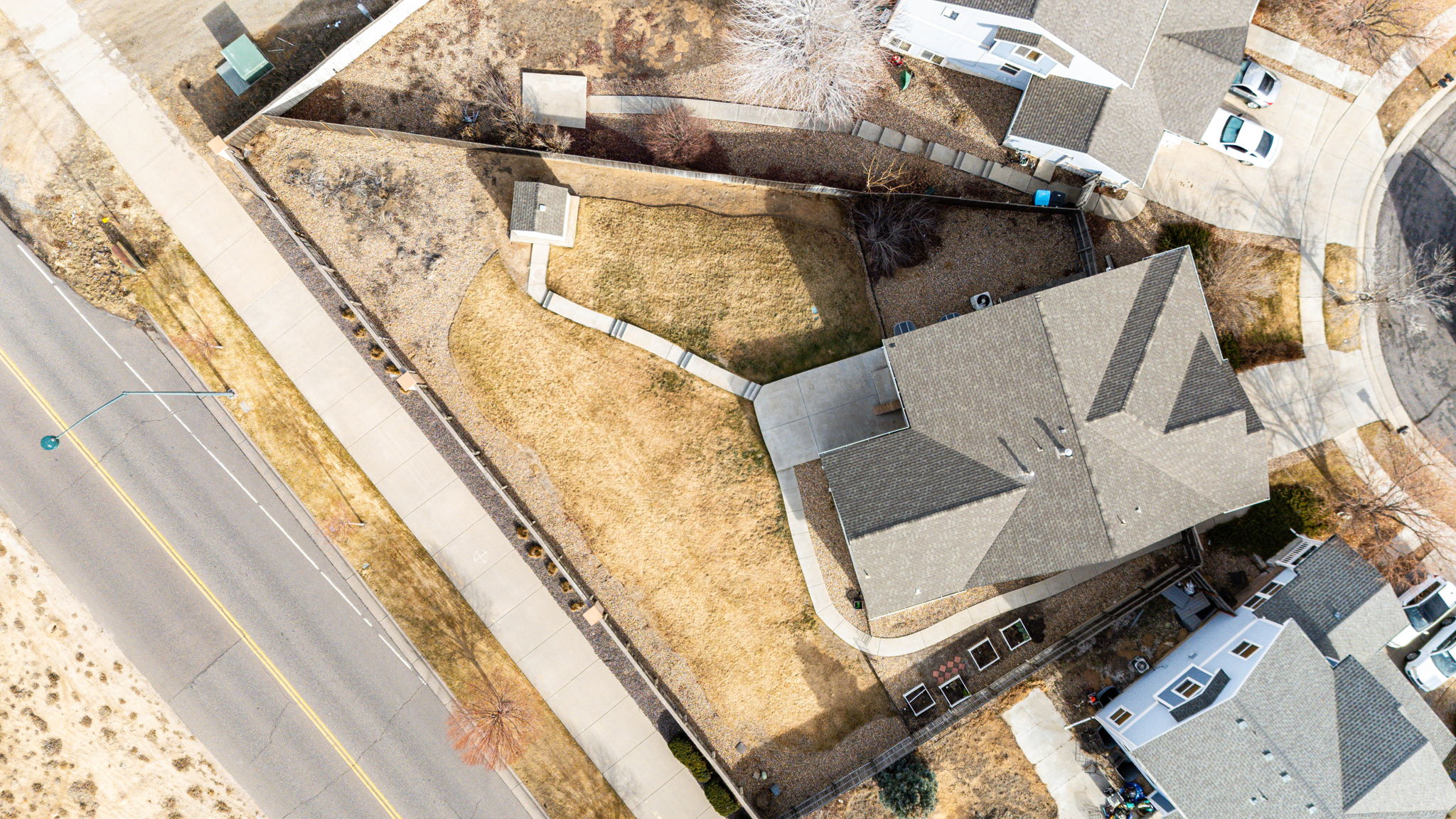 Ariel View full property