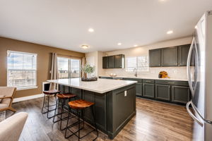 Kitchen w/ Quartz Counter Tops
