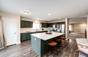Kitchen w/ Quartz Counter Tops