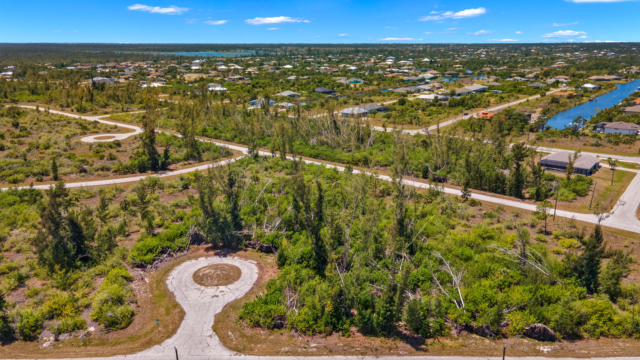 Aerial Front Exterior 2