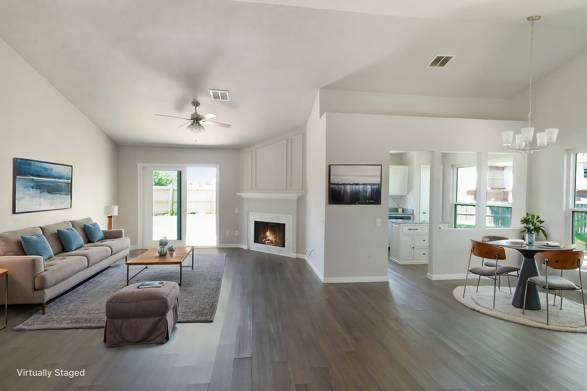 Foyer/Dining/Living Room