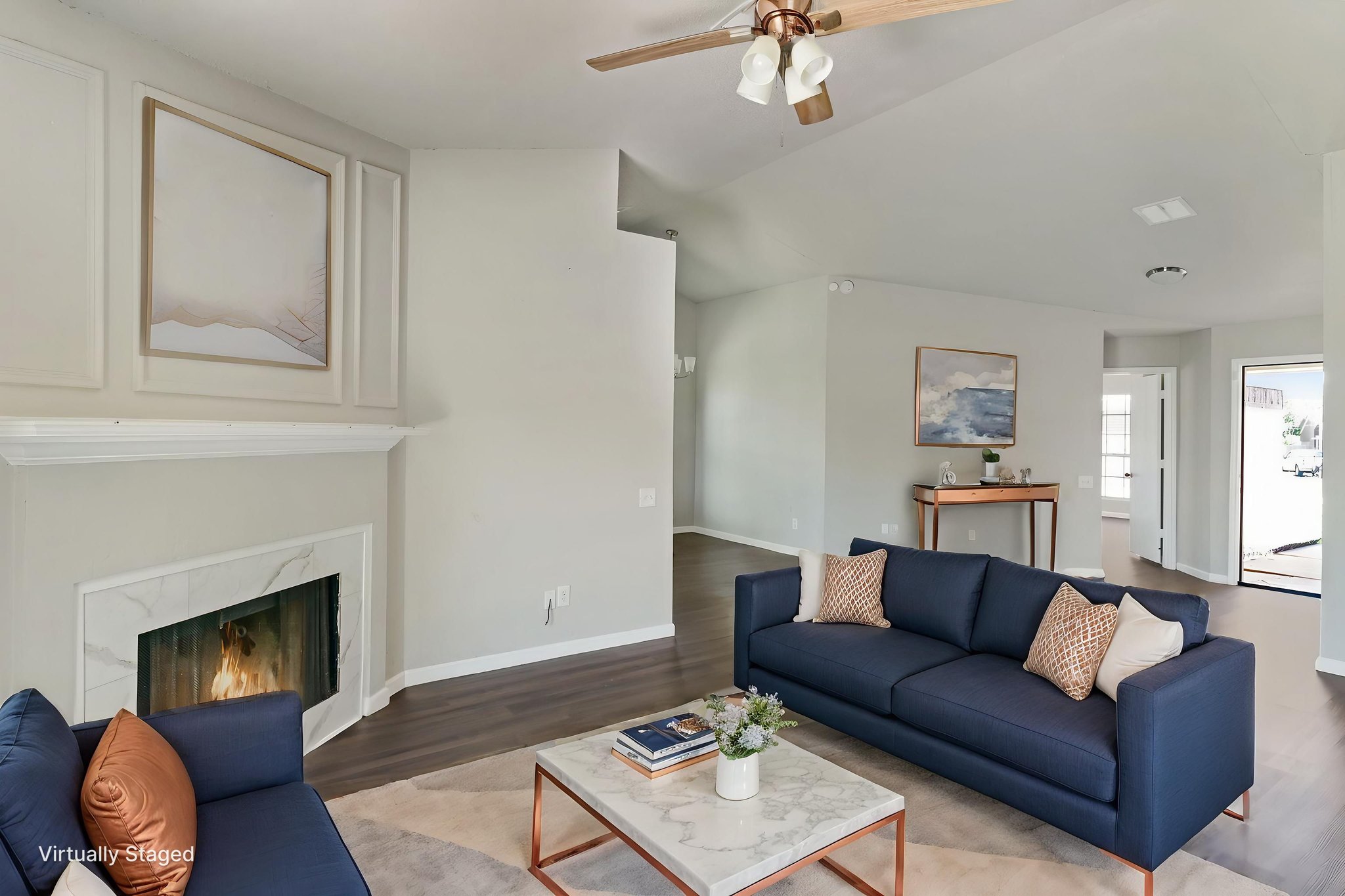 Foyer/Dining/Living Room