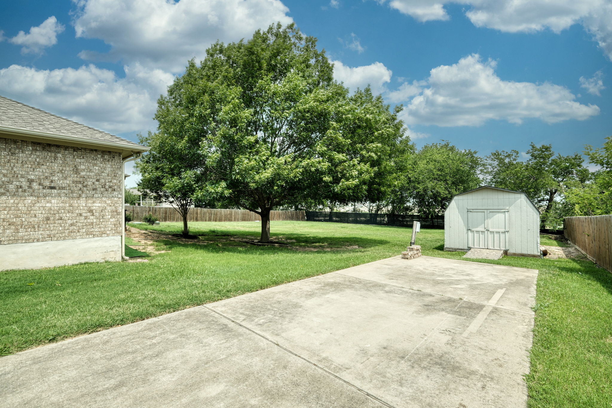 Extended Driveway Behind Gate