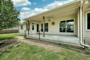 Covered Back Patio