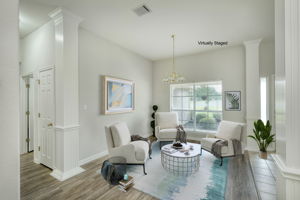 Flex  Space Virtually Staged