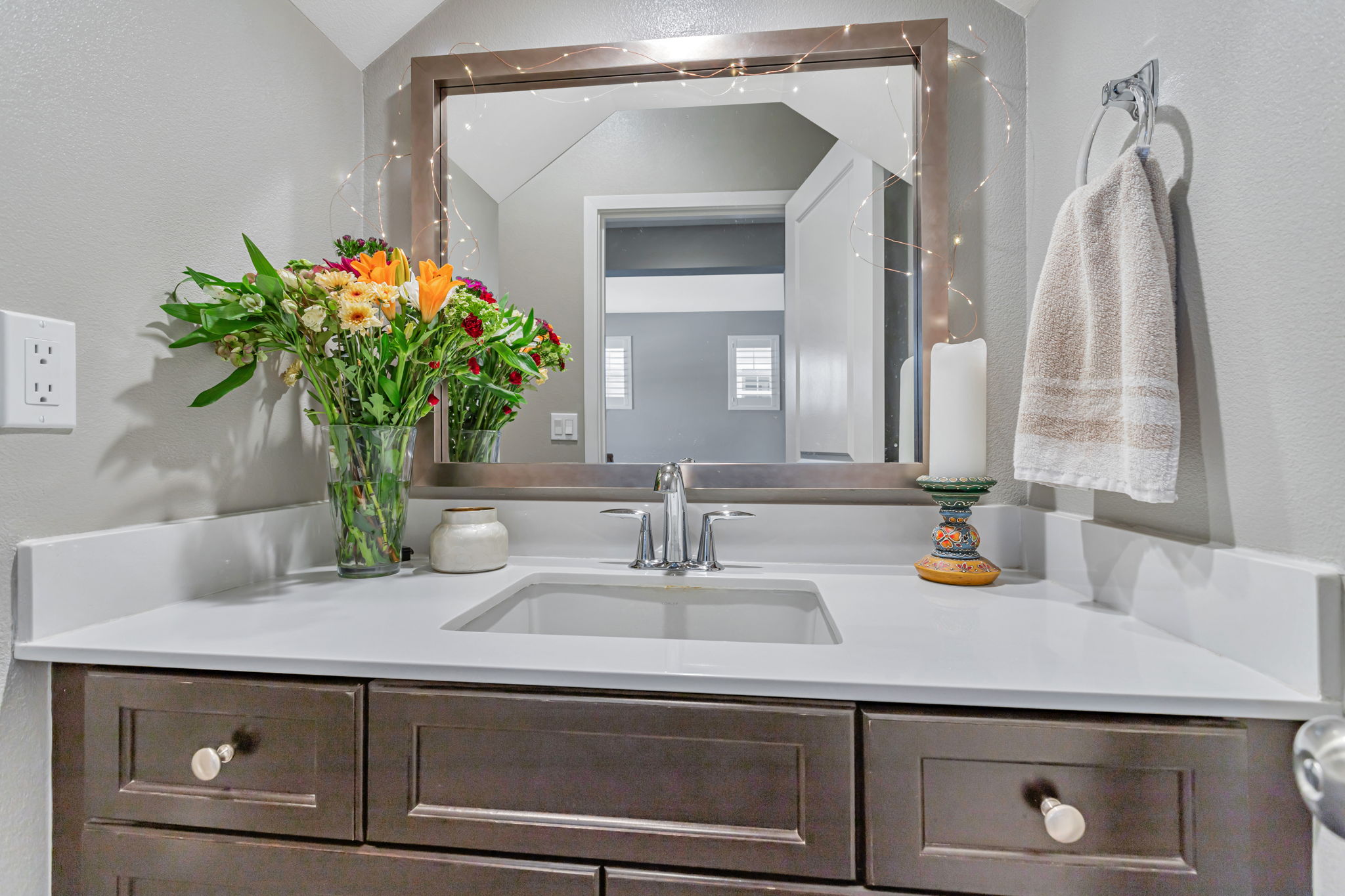 1/2 bath on first floor