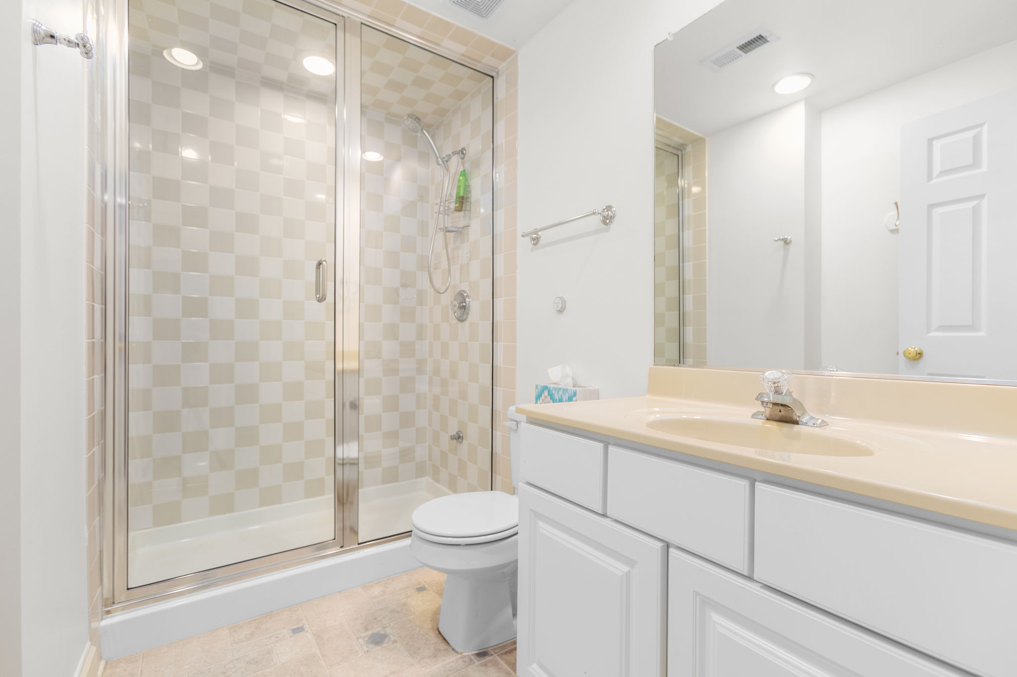 full bath in lower level
