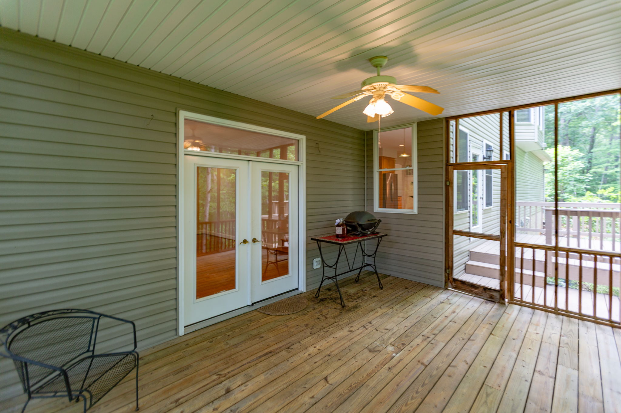 screened in porch off Great Room
