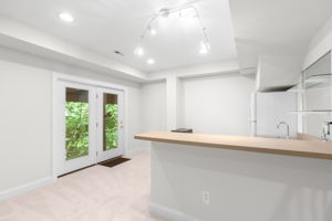 Door to outside patio