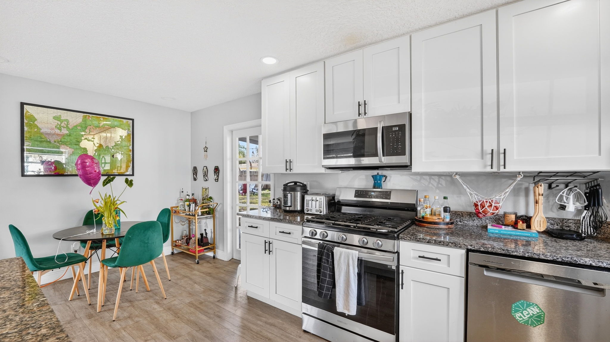 Kitchen to Breakfast Nook