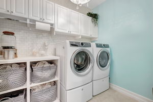 Laundry Room Fully Built Out