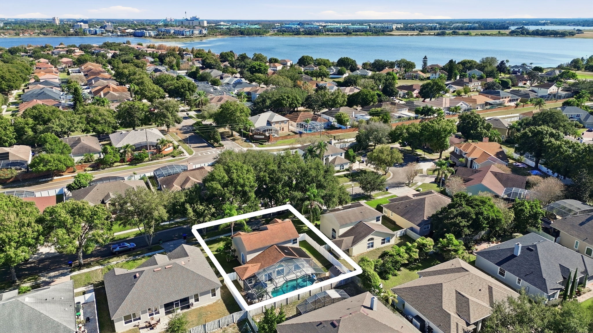 Aerial Lot View