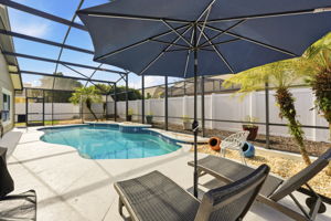 Screen Enclosed Lanai/Solar Heated Pool