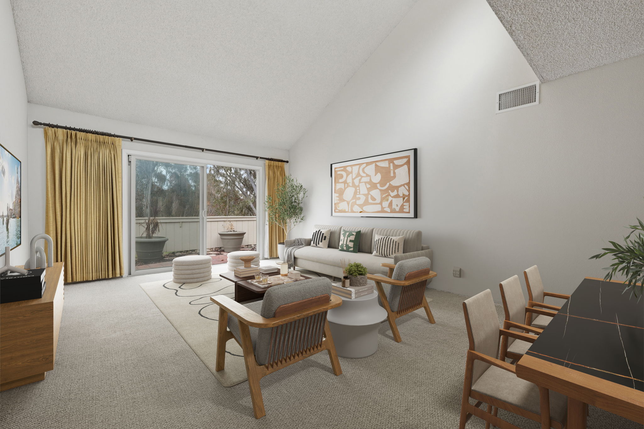 Virtually Staged – Living Room