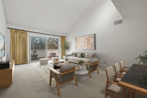 Virtually Staged – Living Room