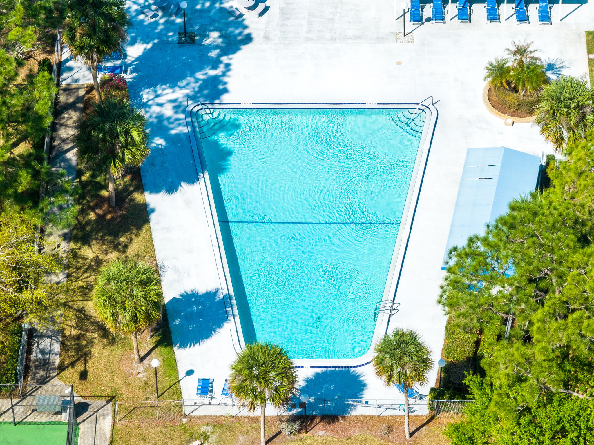 Resort-style community pool