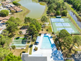 Community amenities including pool and tennis courts.