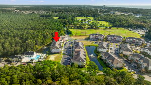 Drone View of community & Golf -Ocean close by