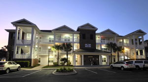 Top corner Unit at Dusk