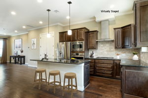 Kitchen Virtually Staged